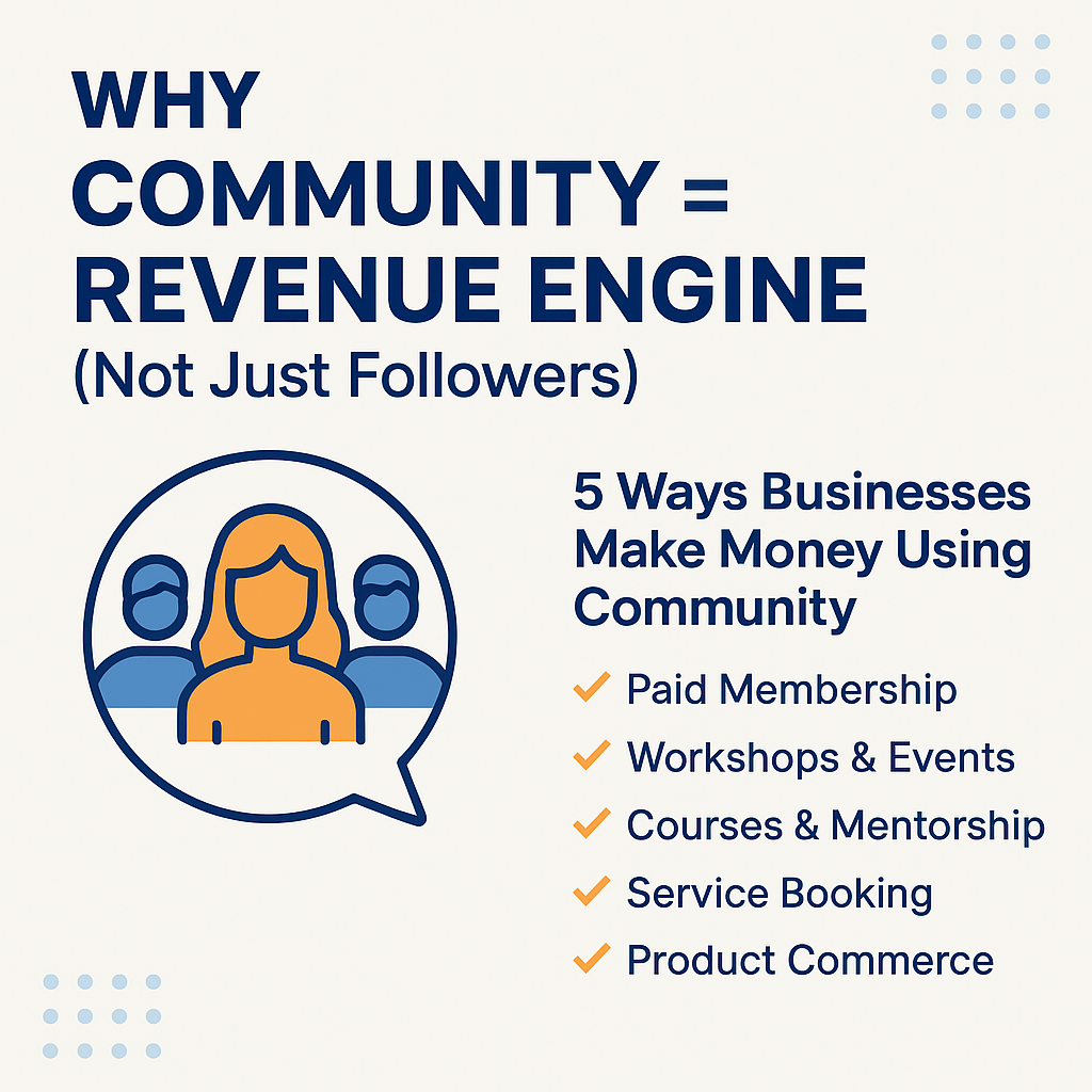 Why Community Is Not Audience – It Is a Business Engine